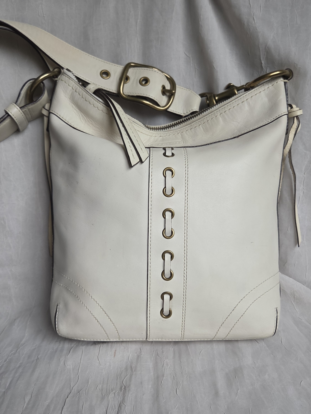 Coach Chelsea Convertible Laced Duffle Shoulder Bag